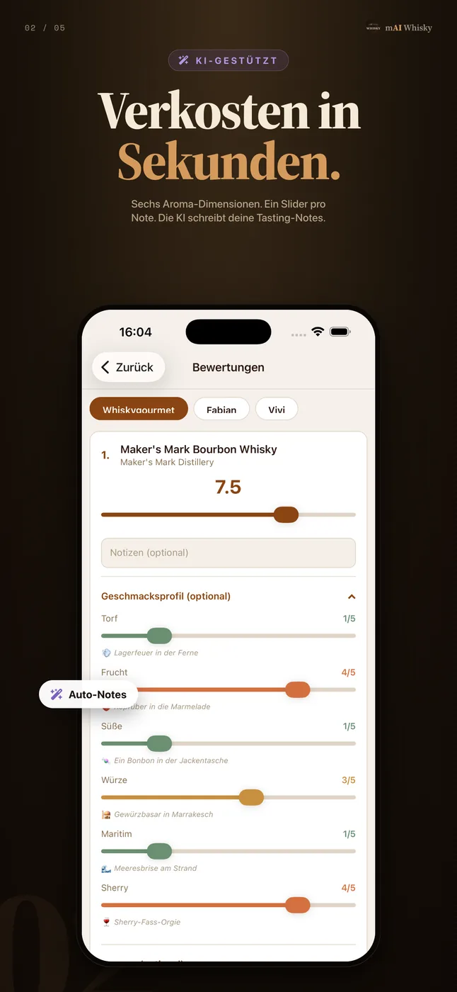 mAI Whisky & mAI Wine — Screenshot 2